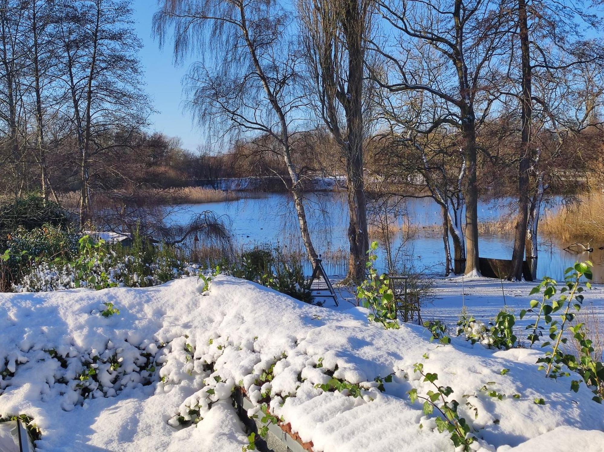 Ferienwohnungen Am Schwanensee Ploen Ngoại thất bức ảnh
